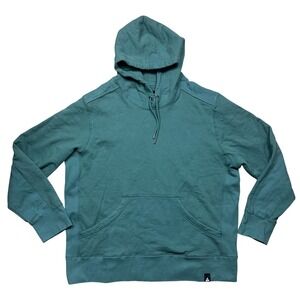 NWOT American Giant Men's Silver Pine Green Classic Pullover Hoodie XXL 2XL Cozy